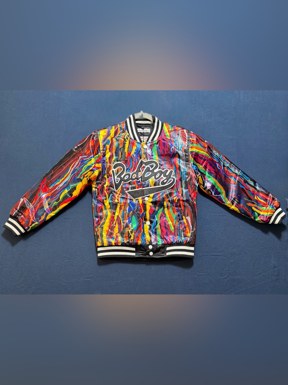 NWT Satin Size S Headgear Classics Bad Boy Jacket